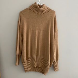TAN | TARGET A NEW DAY TURTLENECK SWEATER | XL